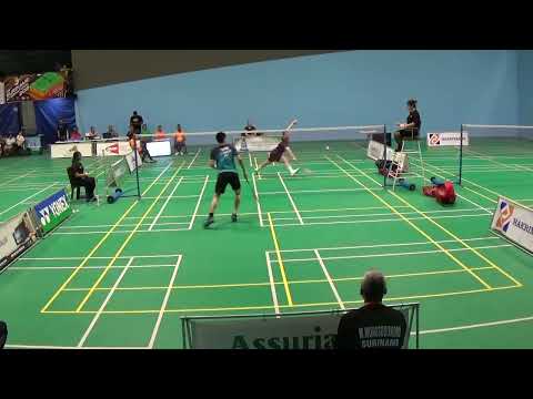 Brian Yang (CAN)!Vs Adam Mendrek (CZE)-Nov 2019 Suriname International