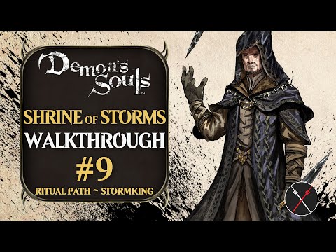 Demon's Souls Walkthrough N9: The Ritual Path Adjudicator Archstone Items & White World Event 4K