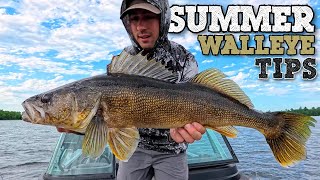 5 Simple Walleye Tips for Summer Success 🔥
