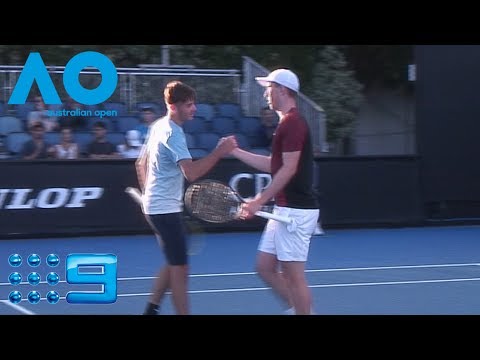 AO Highlights: Arnaldi/Passaro v Fearnley/Thomson - Round 1/Day 7 | Wide World Of Sports