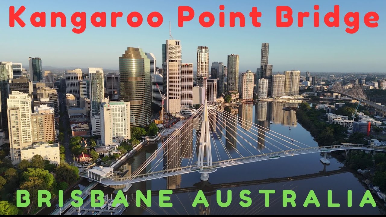 Experience the captivating highlights of Kangaroo Point Green Bridge.