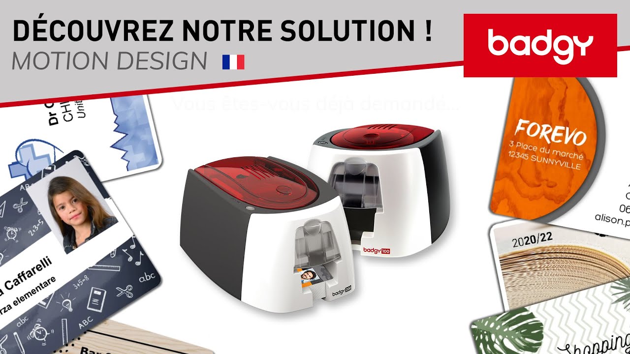 Badgy200 | Imprimante à cartes