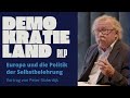 Europa Und Die Politik Der Selbstbelehrung Vortrag Von Philosoph Prof Dr Peter Sloterdijk