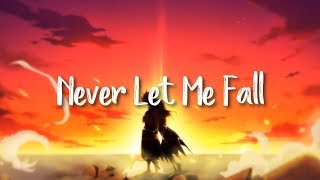 Never Let Me Fall - Cimorelli [Nightcore]