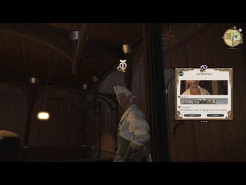 FFXIV Carpenter Class Quest: Memento Mori