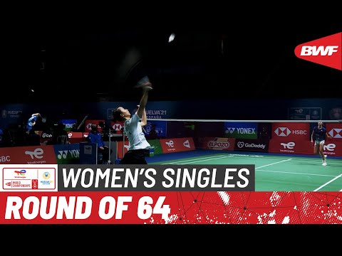 TotalEnergies BWF World Championships 2021 | Soraya De Visch Eijbergen (NED) v Iris Wang (USA) | R64