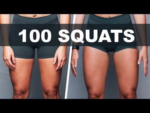 We Did 100 Squats Every Day For 30 Days