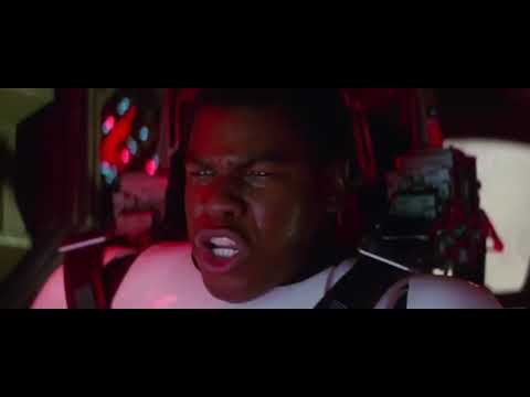 Finn and Poe Escape the First Order   Star Wars Eposode VII  The Force Awakens