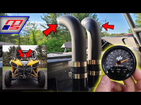 I never guessed this would turn out so well | Project Canam Custom Snorkels and AFR Install