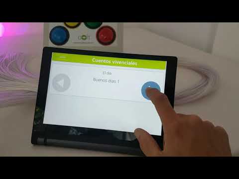 Video de funcionamiento de la app de control de las salas multisensoriales DOIT