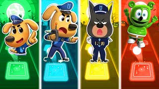 Sheriff Labrador 🆚 Sheriff Labrador  Team 🆚 GummyBear Who Is Best?