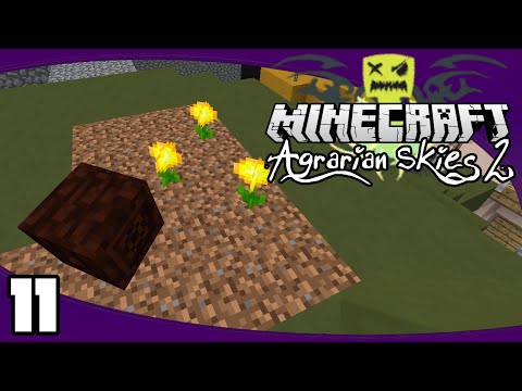 Agrarian Skies 2 - Ep. 11: Beginning Botania |  AS2 Minecraft Modpack Let's Play