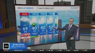 Severe storms, possible tornadoes on Monday in Maryland