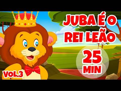 Juba é o Rei Leão Vol. 3 - Giramille 25 min | Desenho Animado Musical