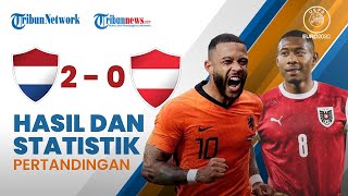 Highlight & Hasil Pertandingan Euro 2020 Belanda 2-0 Austria, De Oranje Lolos ke Babak 16 Besar