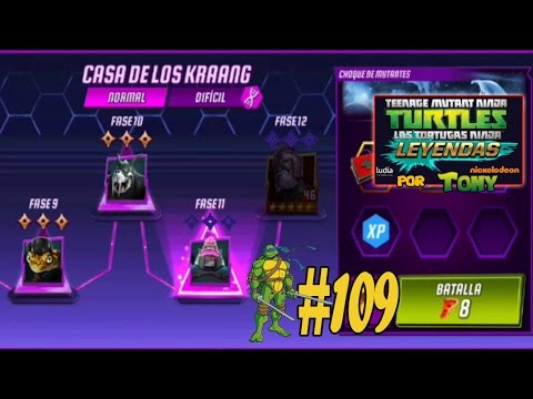 Tortugas Ninja Leyendas "Cap. 109 - Casa de los Kraang, Fases 11 a 12 (1ª parte)" por Tony