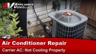 Central Air Conditioner Repair & Diagnostic  - Not cooling properly - 38CKC036350