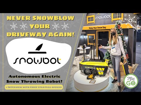 Yarbo Autonomous Electric Snowblower Robot (Formerly Snowbot)