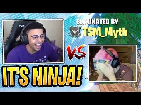 Myth Kills Ninja (Both POV) in the Summer Skirmish Tournament! - Fortnite Best and Funny Moments