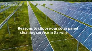 Solar Panel Cleaning Services in Darwin