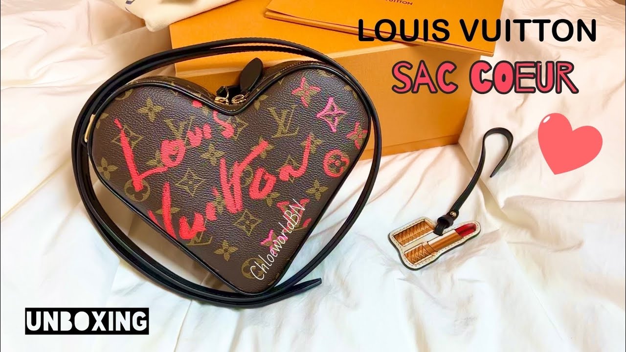 LOUIS VUITTON UNBOXING, SAC COEUR, limited heart bag