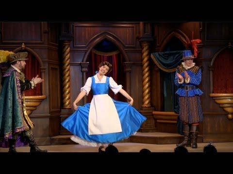 FULL Beauty and the Beast show in Fantasy Faire at Disneyland