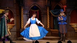 FULL Beauty and the Beast show in Fantasy Faire at Disneyland