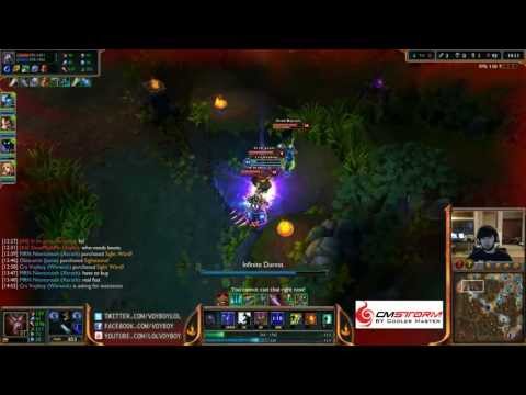 Crs Voyboy - Warwick top lane (2500elo) (No Sound)