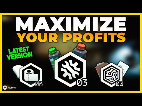 Updated Tarkov Hideout Crafting Guide – Max Profit, Minimal Time