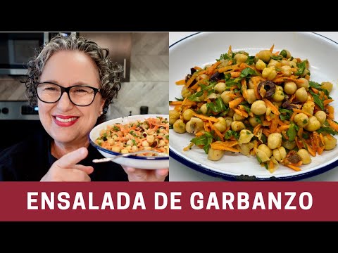 Ensalada de Garbanzos (Receta Vegana) | The Frugal Chef