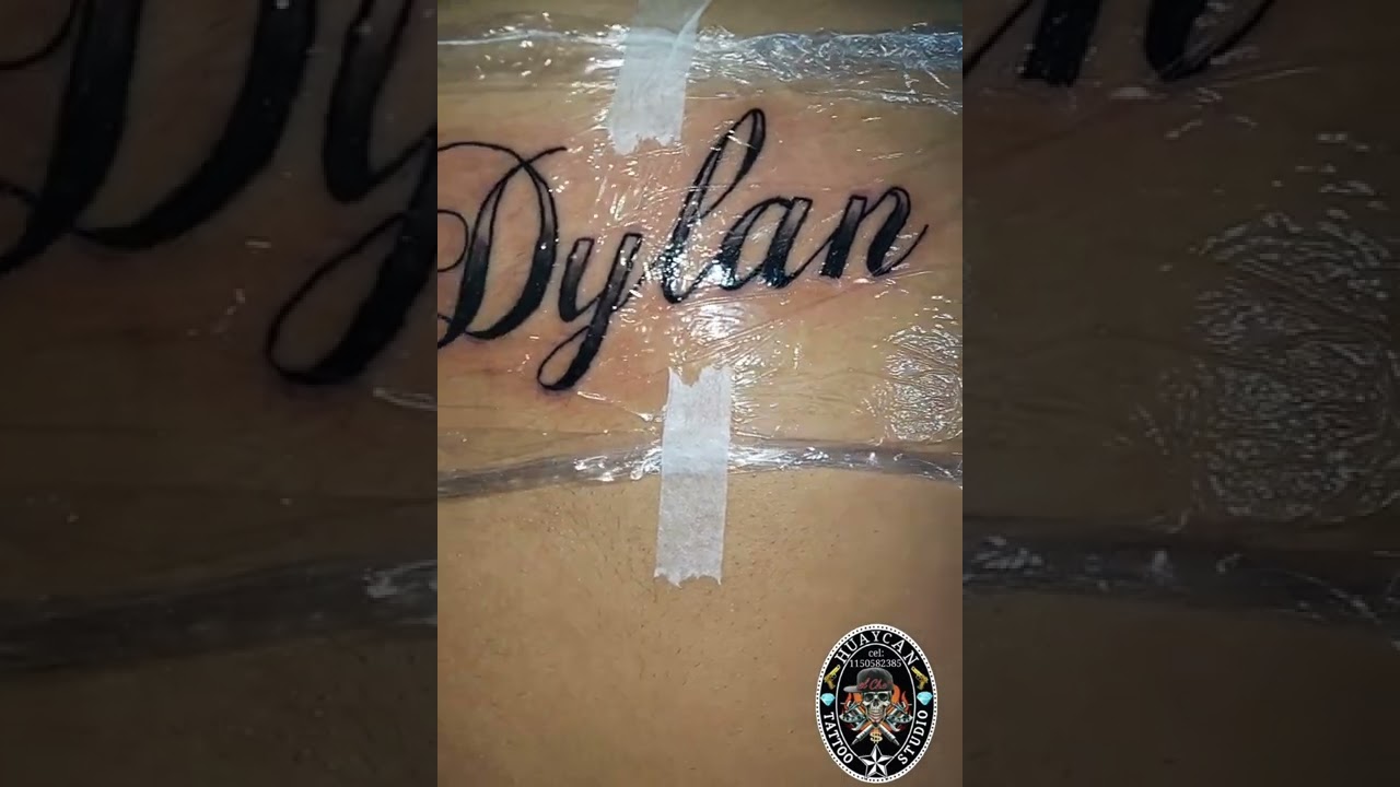tatuaje nombre, Dylan
