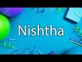 Happy Birthday To Nishtha Birthday Wish From Birthday Bash
