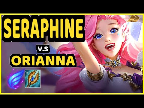 PEKIN WOOF (SERAPHINE) vs ORIANNA - MID GAMEPLAY - NA Ranked GRANDMASTER