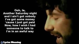Cat Stevens - Another Saturday Night | Lyrics Meaning