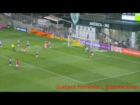 Atlético MG 2 x 1 Internacional - 27° Rodada - Gol de Gustavo Ferrareis, Internacional