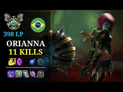 Orianna Top vs Aatrox - 11 kills - Loud Tay BR Grandmaster (398 LP) Patch 11.5