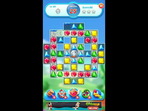 Jewel Crush 💎 - Jewels & Gems Match 3 Legend 2020 Level 85 ⭐⭐ no Booster 👑 Android Gameplay ✅