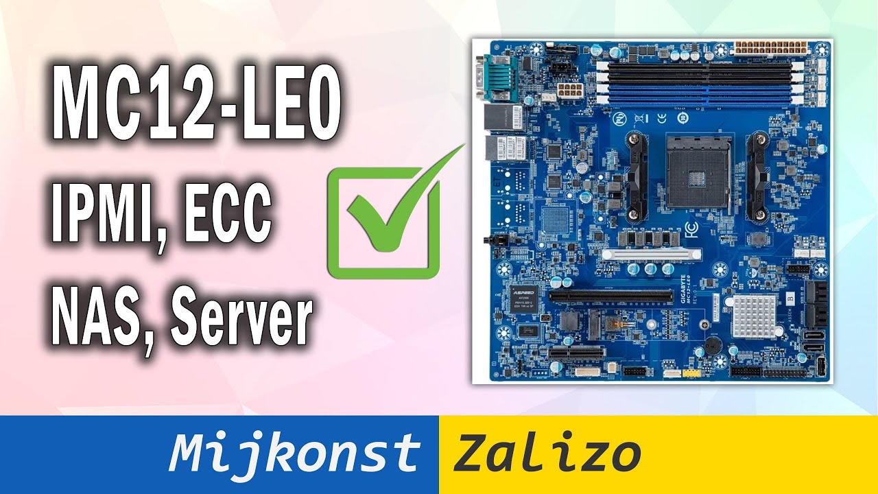Gigabyte AM4 B550 MC12-LE0 – ідеальна плата для mATX Ryzen сервера чи NAS