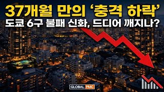 37개월 무패 신화의 종말: 도쿄 중심 6개 구의 하락이 전하는 메시지