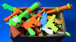 Download lagu Box Full Of Toys! My Massive Gun Toys Arsenal - Real & Fake Nerf Guns Toys & Military equipments mp3