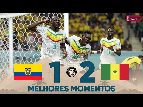 EQUADOR 1 X 2 SENEGAL