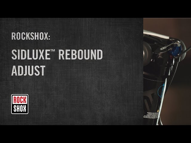 Видео о Задний амортизатор RockShox SIDLuxe Ultimate RL, 185x47.5mm, SoloAir 1 Token MReb/MComp A1