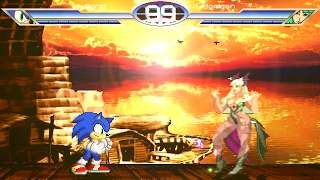 Behold The Wrath of Sonic - It's Sonic The Hedgehog in Mugen!