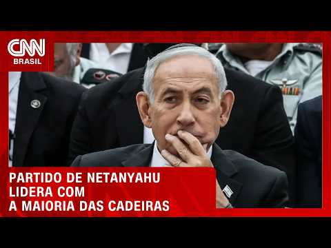 Mais de 80% dos votos das eleições de Israel já foram contabilizados | BASTIDORES CNN