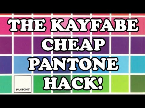 Show and Tell 15: Precise Pantone Colors On A Budget! A Pro Tip