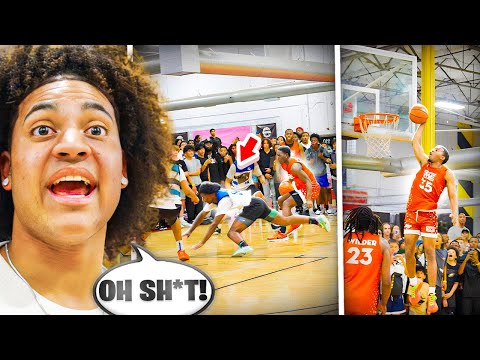 CHAOS ERUPTED IN THIS INSANE AAU GAME... (Las Vegas Game 1)