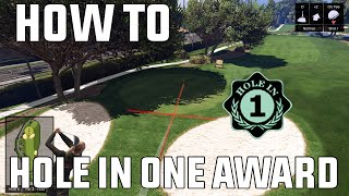 How to got Hole in One Award GTA 5 [ Best Guide for Golf rookies]