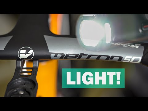 Adding a light to Vision Metron 5D ACR handlebar (Garmin Varia UT800)