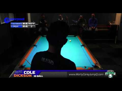 #2 • Francisco BUSTAMANTE vs Jaynard ORQUE • 2016 Cole Dickson 10 Ball