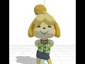 MMD Butt Dance Moving Hips Scene Animal Crossing Isabelle